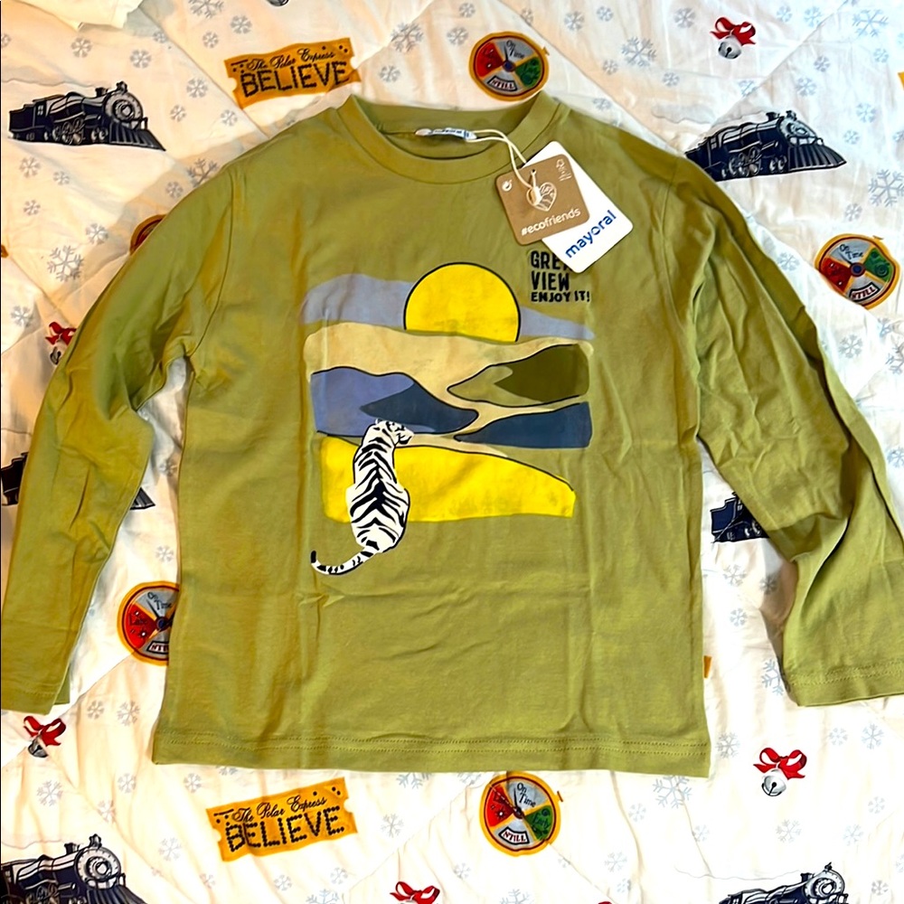 Mayoral New Boys Long Sleeved Tee